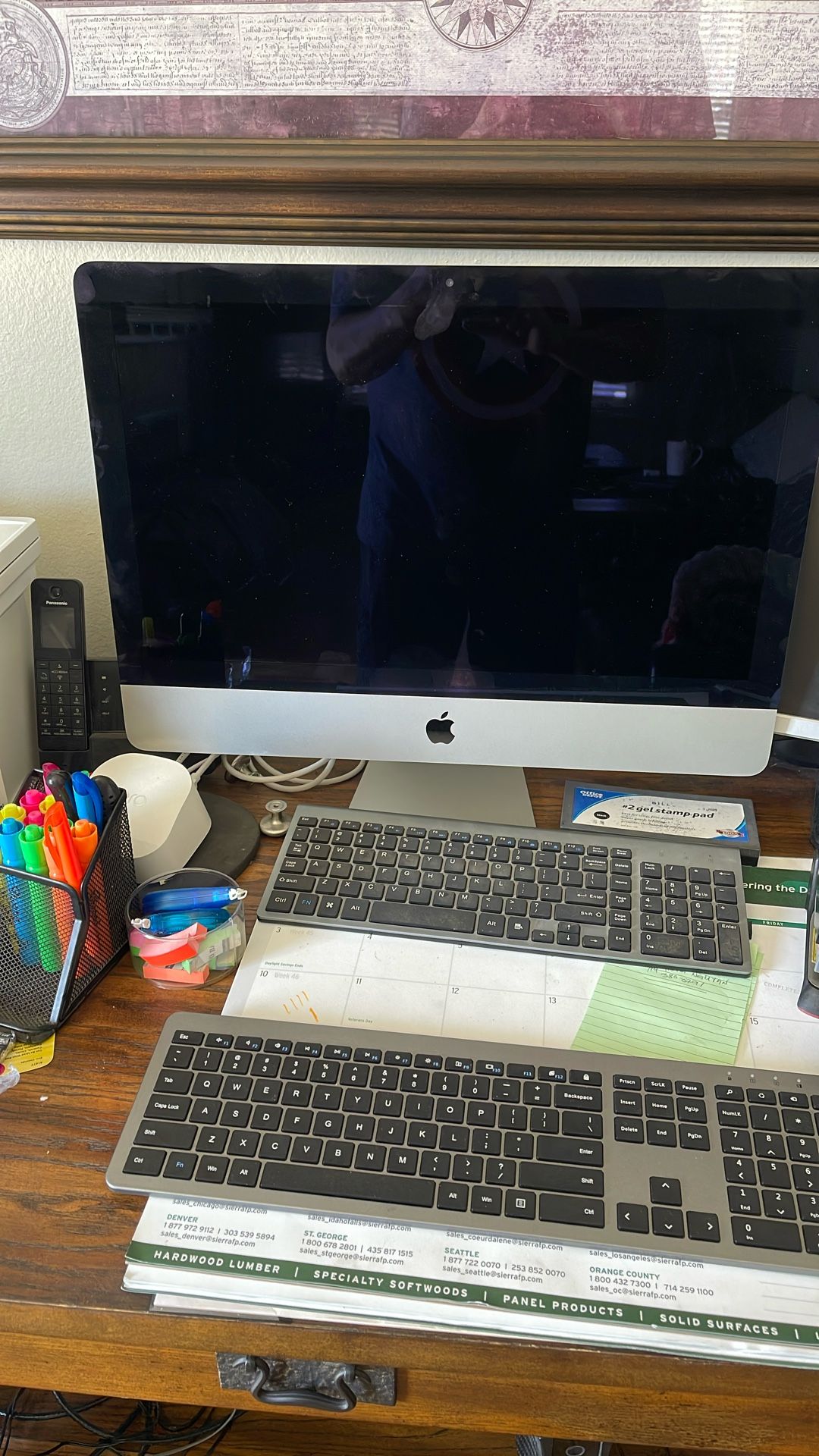 2015 McIntosh/Apple desktop with HP LaserJet Pro MFPM130FW Bluetooth capable with cartridge included