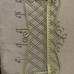 Gold Jewelry Hanger 