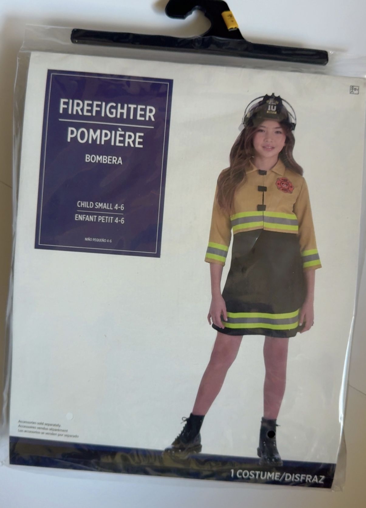 Disfraz Para Niñas Bombera