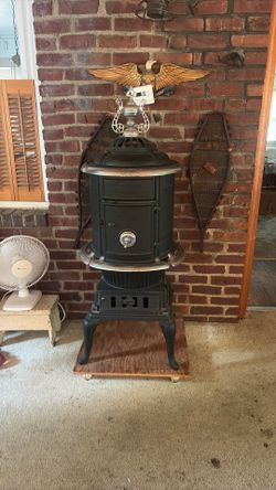 Wisdom oak wood burning stove
