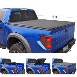 Tyger Auto T3 Soft Tri-Fold Truck Bed Tonneau Cover for 2015-2021 Chevy Colorado/GMC Canyon Fleetside 6'2" Bed TG-BC3C1040 NEW