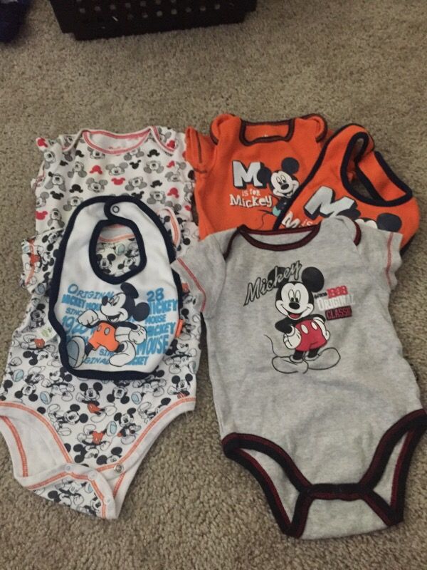 Mickey Mouse onesie lot
