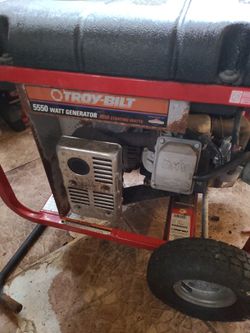 Troy Bilt Generator