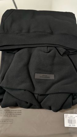 🔥 Fear of God ESSENTIALS Black Hoodie — Size Small | Brand New