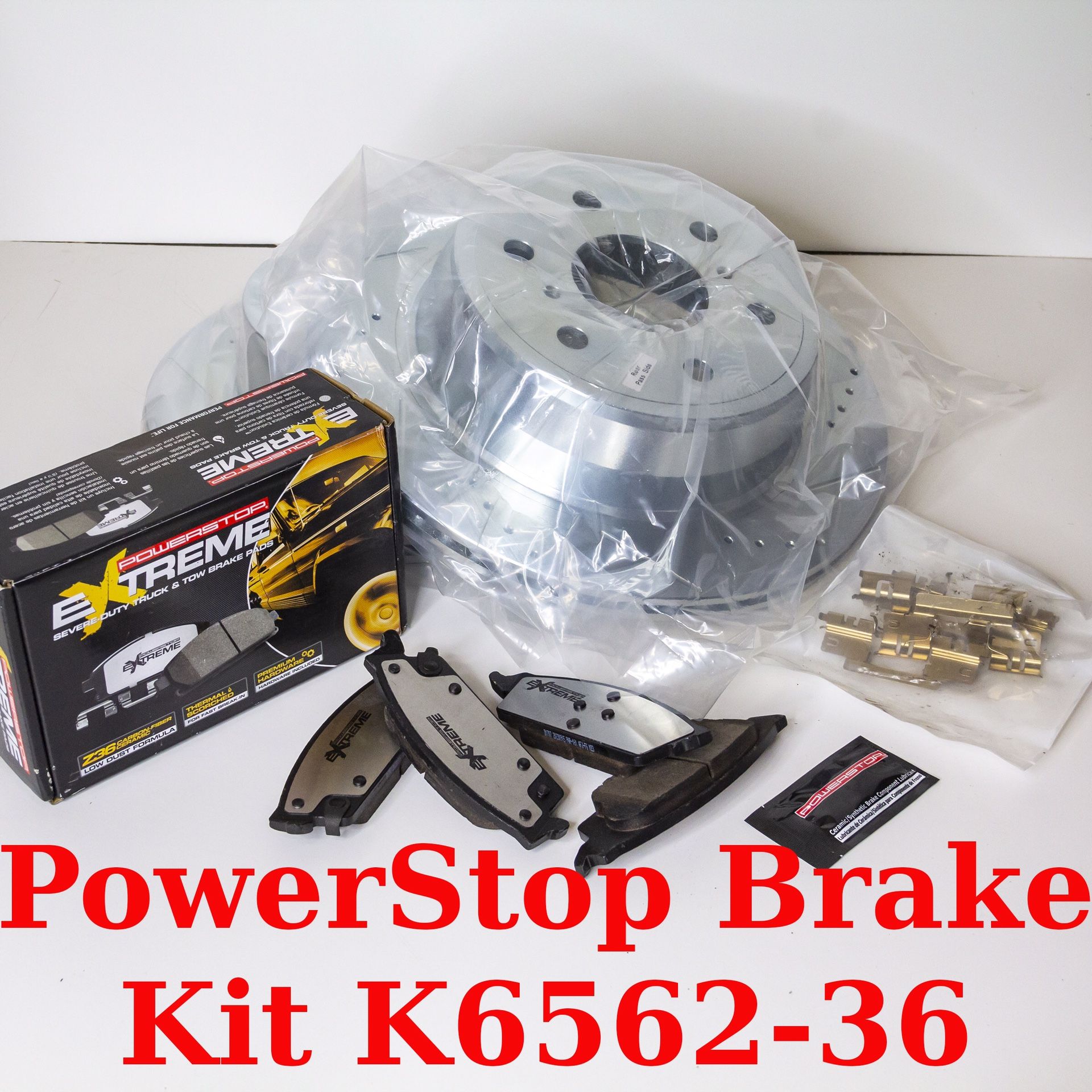 PowerStop Rear Brake Kit K-6562-36 GM 1/2 Ton and SUV’s