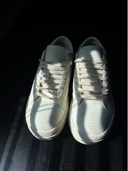 Rick Owen’s vans cream size 8 us men