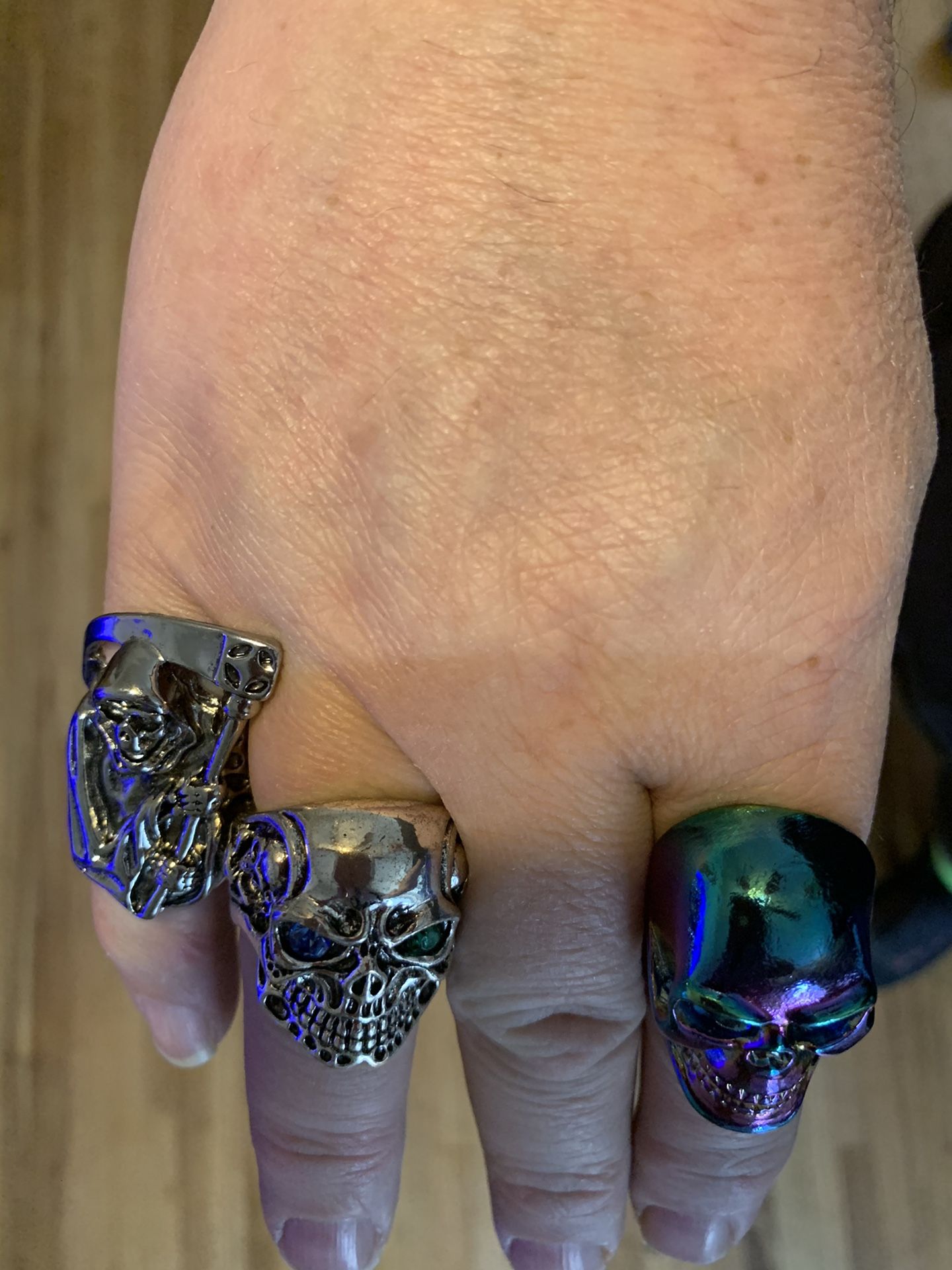 Skull rings