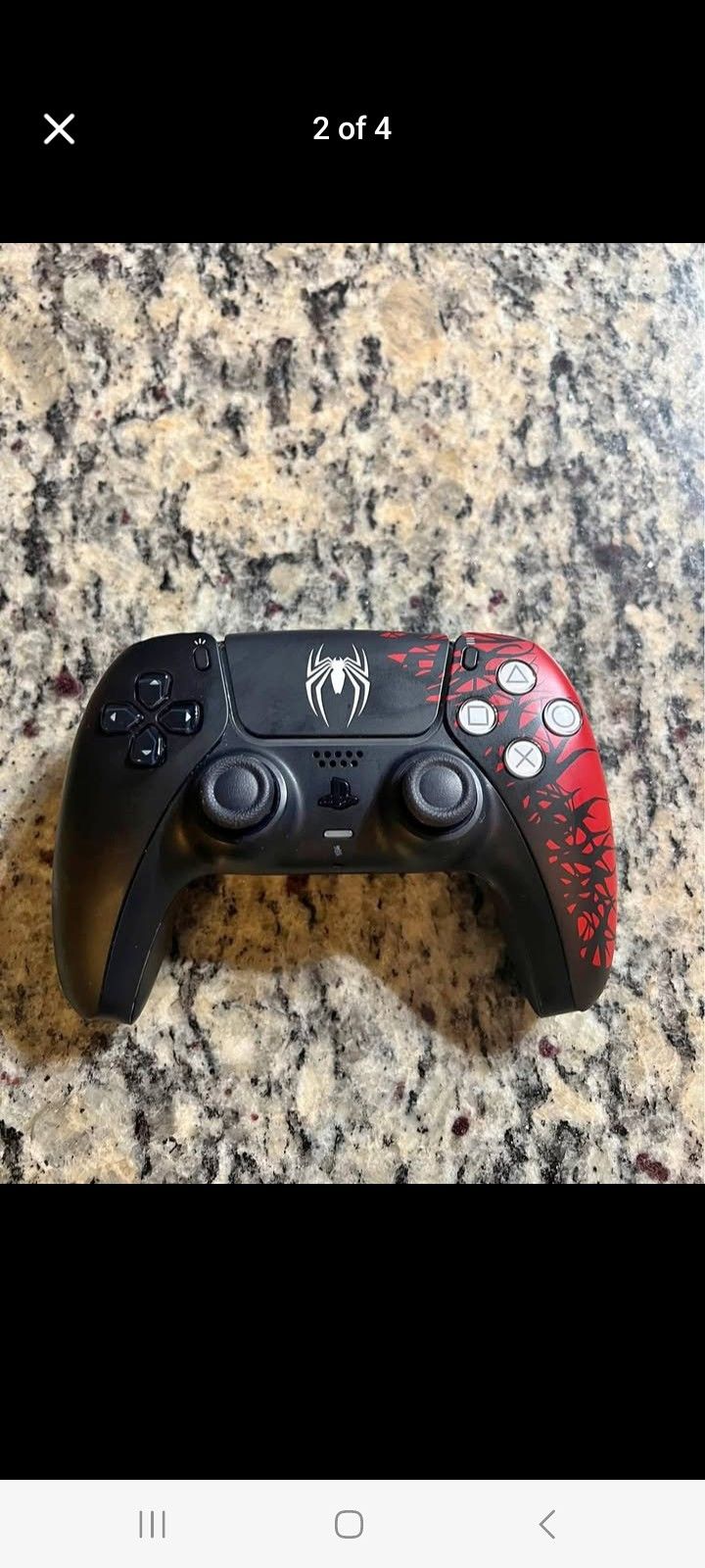 PS5 LIMITED EDITION SPIDER-MAN CONTROLLER $100 FINAL PRICE SAME DAY SHIPPING