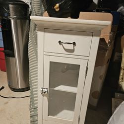 Little White Cabinet 