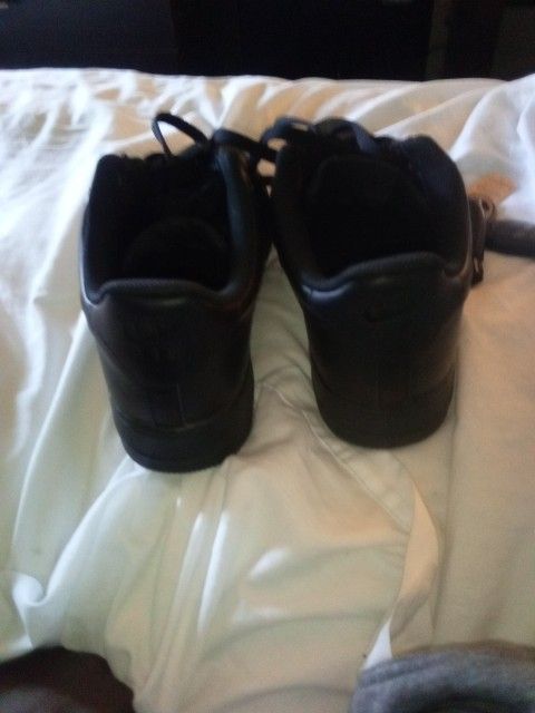 Like New Air Force Ones Black