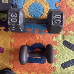 Dumbbells.                 15 Dollars 