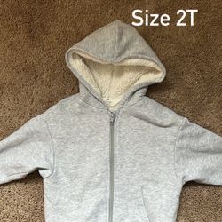 Toddler Boy Girl Warm Hoodie Sweater Size 2T