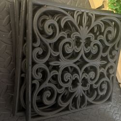 4 Pc Plant Mats Rubber