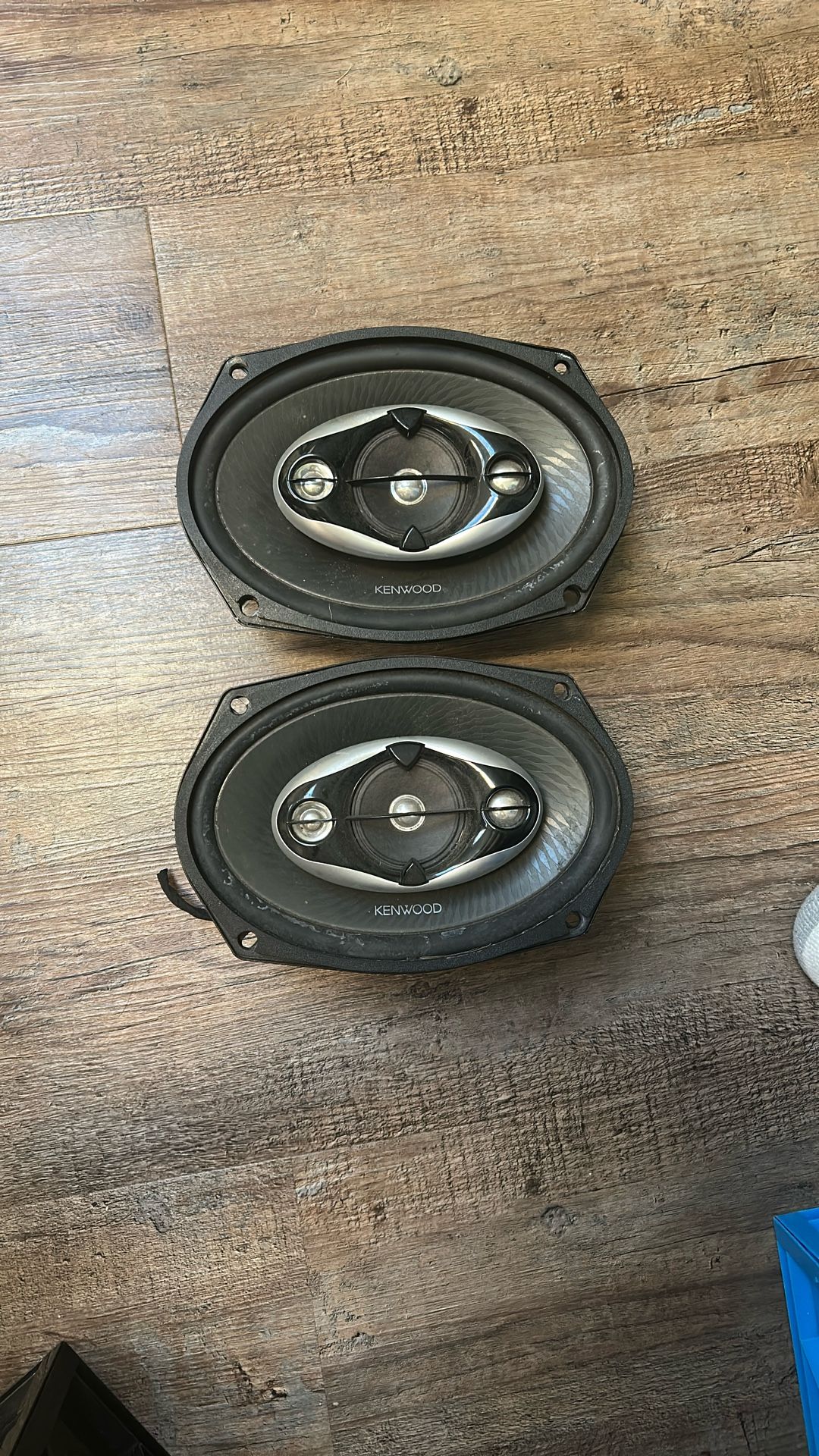 Two Used Kenwood Speakers
