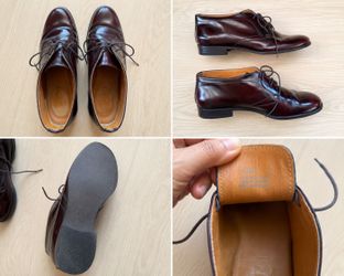 Madewell Leather Oxford Shoes Women's Size 6 – Made in Portugal
