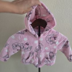 Disney Marie And The Aristocats Hooded Sweatshirt. 2T