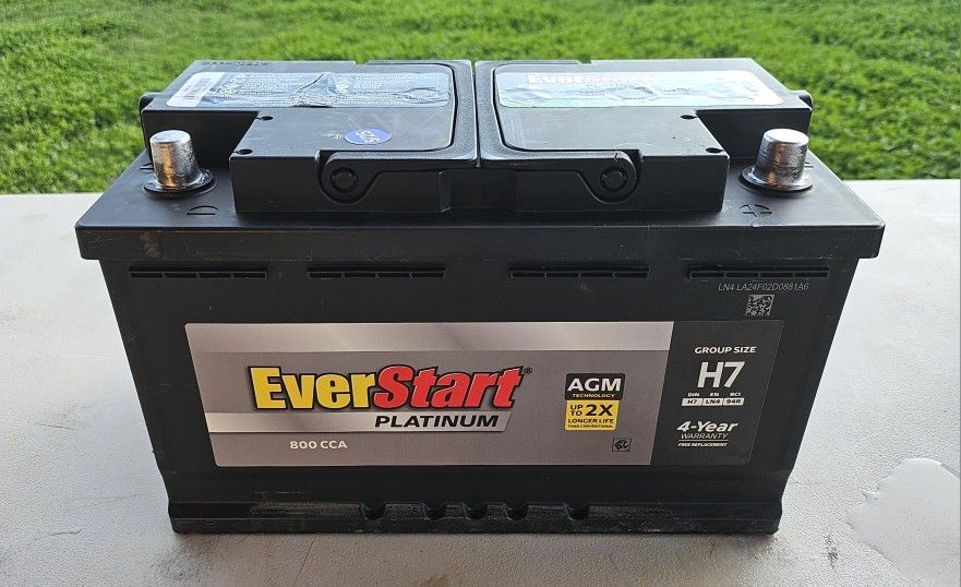 Car Battery Size H7 or 94R AGM 