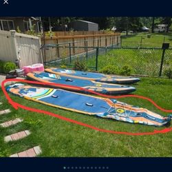 Large 2 Person Inflatable SUPYAK PaddleBoard, Body Glove X2 13.6ft, Sports & Fitness / Beach / Water Sports / Paddle Boards, Surfboards & Kayaks / Pad