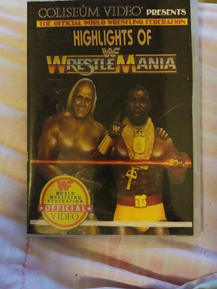 Wwf Highlights of Wrestlemania Dvd