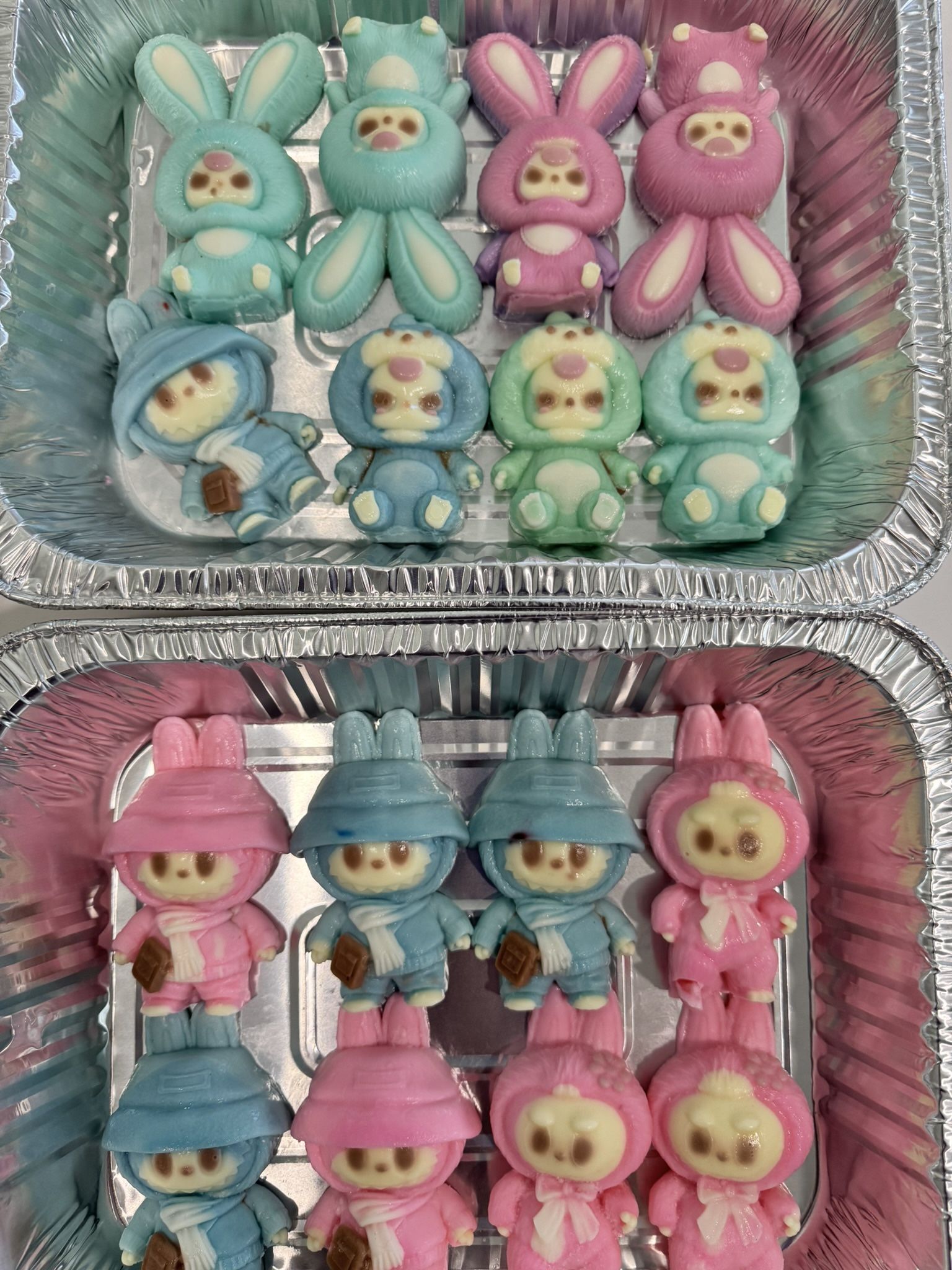 Labubu, Baby Three & More Silicone Mold For Cake/Jelly/Milk Tea Topping