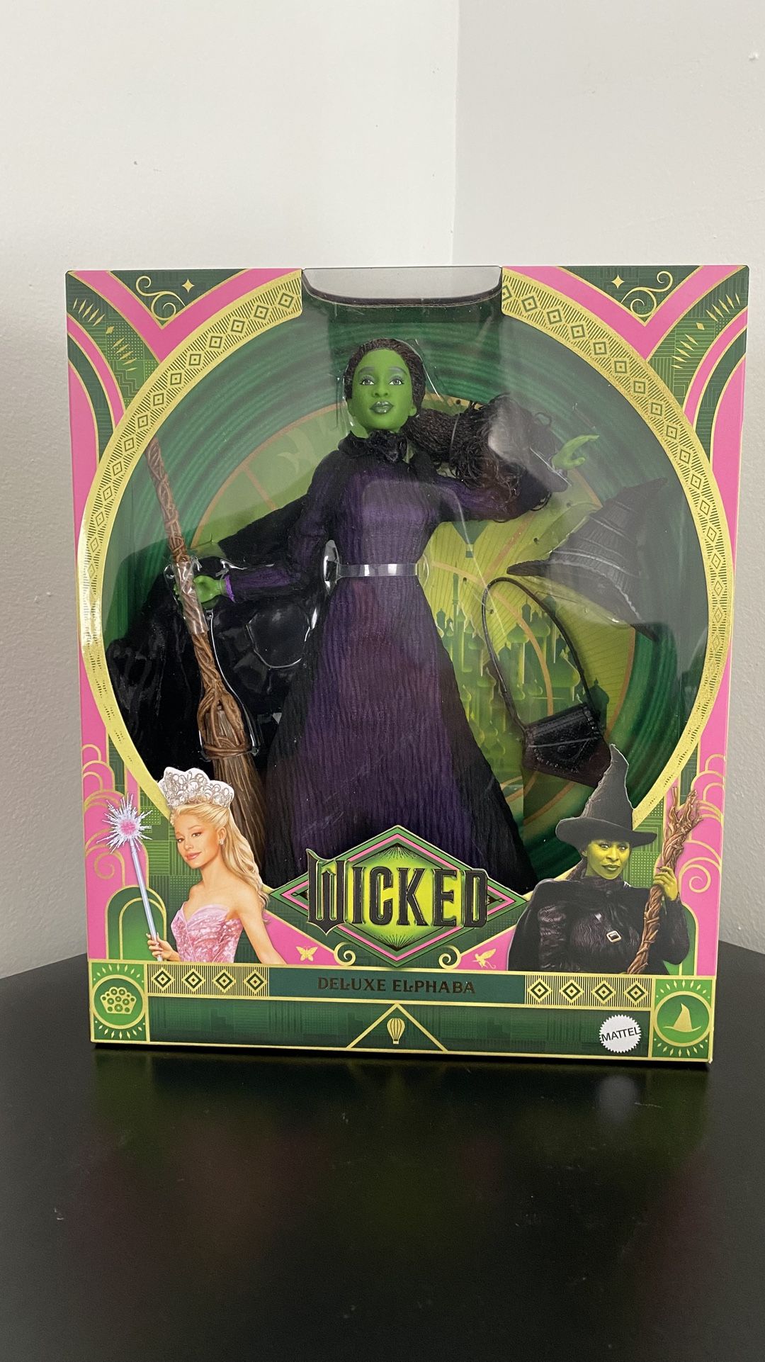 Wicked “Deluxe Elphaba” Doll – Misprint URL Edition (Mint in Box)