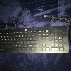 HP Mouse And Keyboard