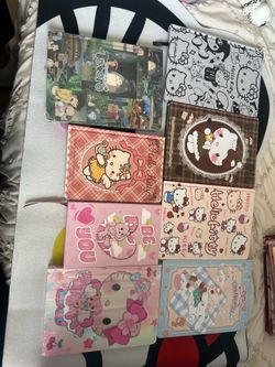 Sanrio/totoro/Sailormoon notebooks