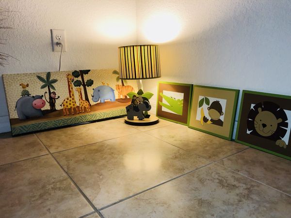 Like New Baby Animal Nursery Decorations Hablo Español For In Like New Baby Animal Nursery Decorations Hablo Español For In Pompano Beach Fl Offerup