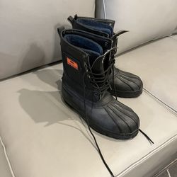 Worxs Red Wing Winter Work Boots Size 9. Steel Shank