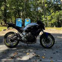 2016 Yamaha Fz07 