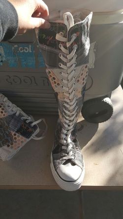 Hi top converse