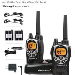 Midland Brand Walkie Talkies