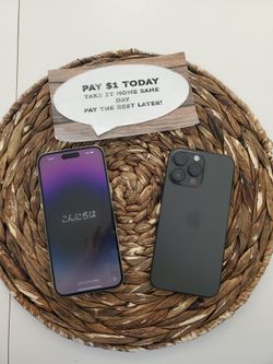 📱 iPhone 14 Pro Max – Starting at $529 or $1 Down