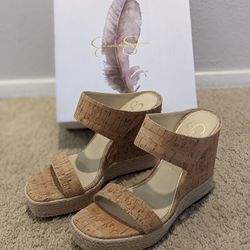 Jessica Simpson wedge heels