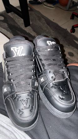 Louis Vuitton Trainer Sneakers All Black