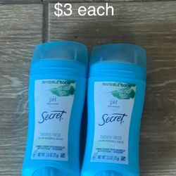 Secret Deodorant 