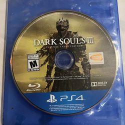 PlayStation Game Dark Souls III The Fire Fades Edition