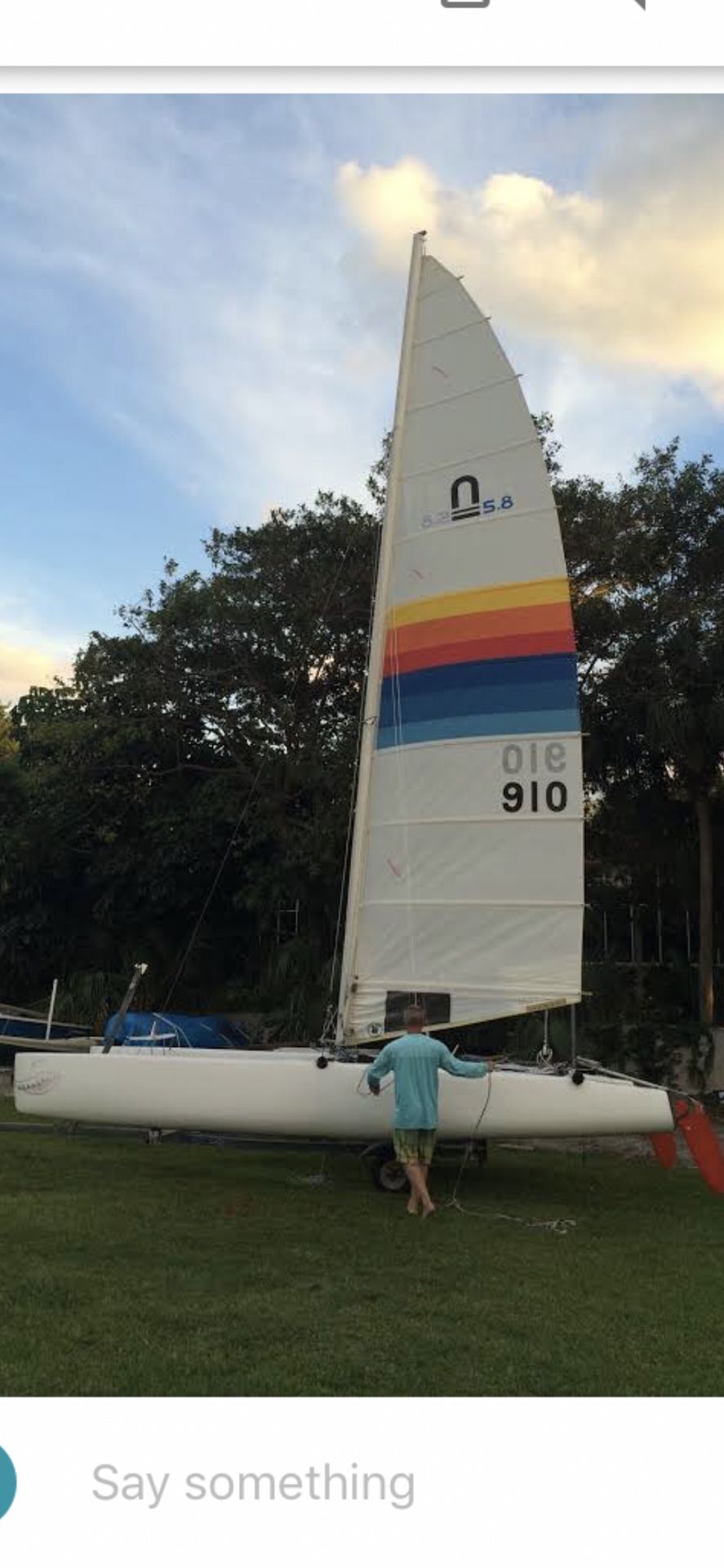 Nacra 5.8 Catamaran Sailboat