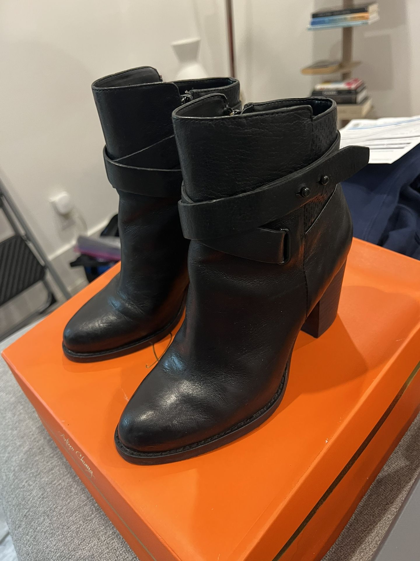 Black Heeled Boot