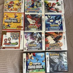 Nintendo 3ds and ds games