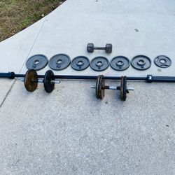 Gym equipment for strength training and weightlifting