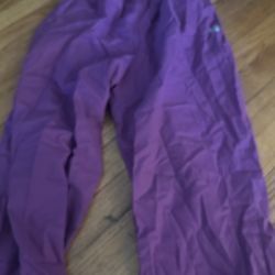 Women’s Scrub Pants Purple Size Small 