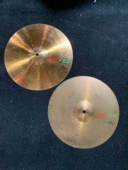 Meinl Profile Series 14” Volcano Rock Hi Hat Drum Cymbal