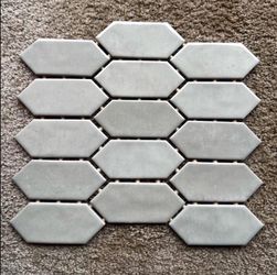 Tile Mosaic Gray Gloss. Size 12x12. Total 12 Sheets