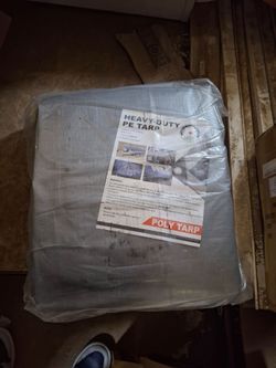 40x50 heavy duty tarp please see description  new