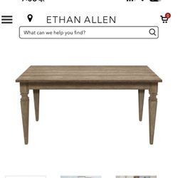 REDUCED AGAIN!! **MAKE AN OFFER!!**  Ethan Allen Dining Table And Chairs