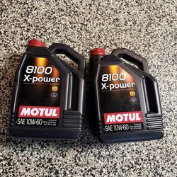 MOTUL 10w60 Motor Oil 10 Quarts 
