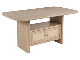 Kailani Beige Oak Counter Height Dining Table