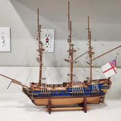 Wooden Model Ship