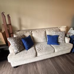 Sofa and love seat
